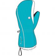 Варежски женские W KARLY M голубые