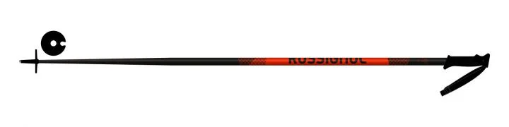 Палки горнолыжные TACTIC BLACK/RED