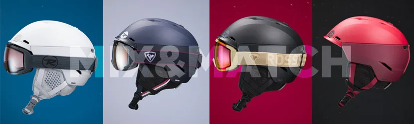 Лыжные шлемы с масками