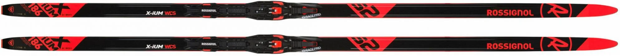 Комплект беговые лыжи X-IUM SKATING WCS-S2 + крепления RACE PRO SKATE